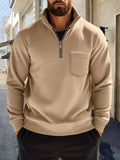 Emmett | Verfijnde Half-Zip Pullover