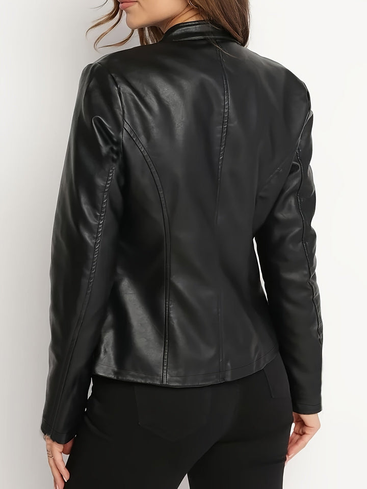 Vivian | Zip-Front Bikerjack