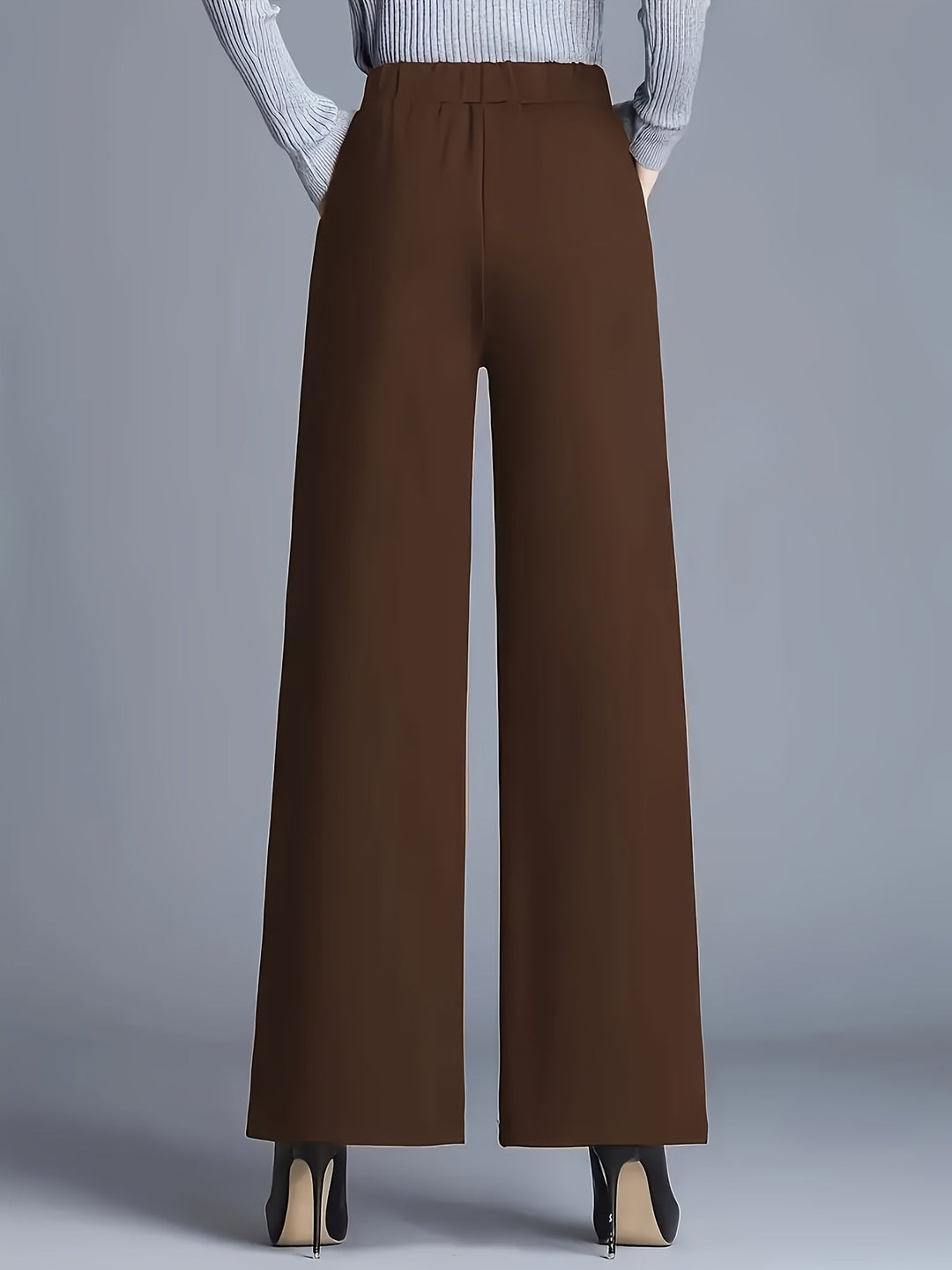 Claudia | Hoge Taille Wijde Pantalon