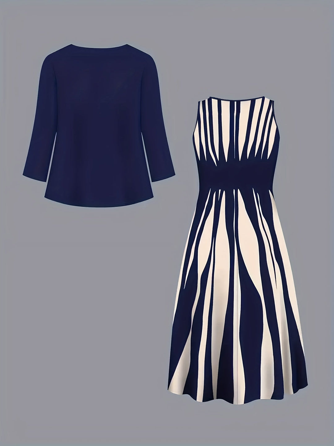 Ivy | Twee-delige Elegante Jurk Set