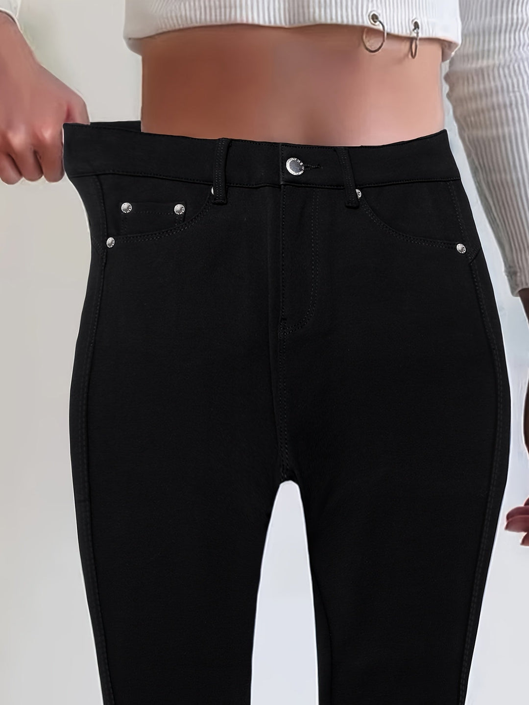 Joan | Hoge Taille Skinny Jeans