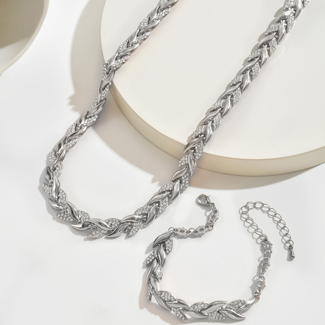 Marlene | Elegante Ketting en Armband Set