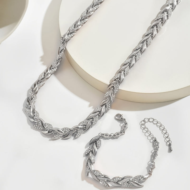 Marlene | Elegante Ketting en Armband Set