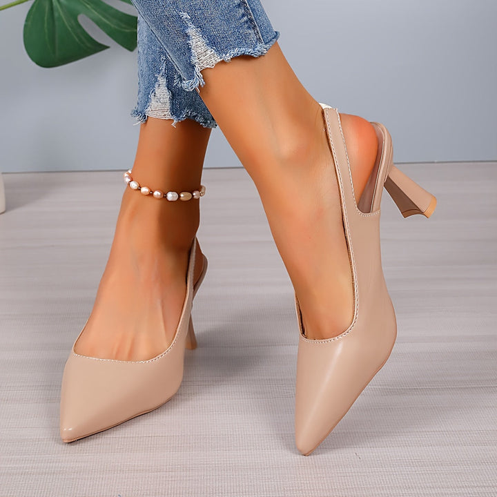 Sophia | Elegante Slingback Puntige Hakken