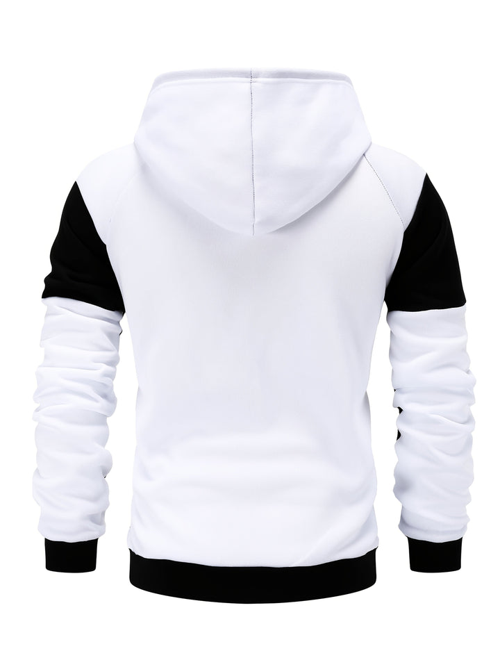 Bryce | Kleurblok Zip-Up Hoodie