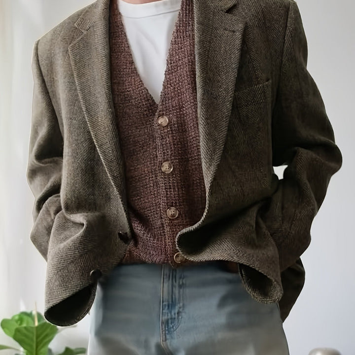 Rhys | Verfijnde Textuur Blazer