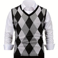 Chandler | Klassieke Argyle Trui Vest