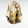 Kristine | Casual Artistieke Kraag Blouse