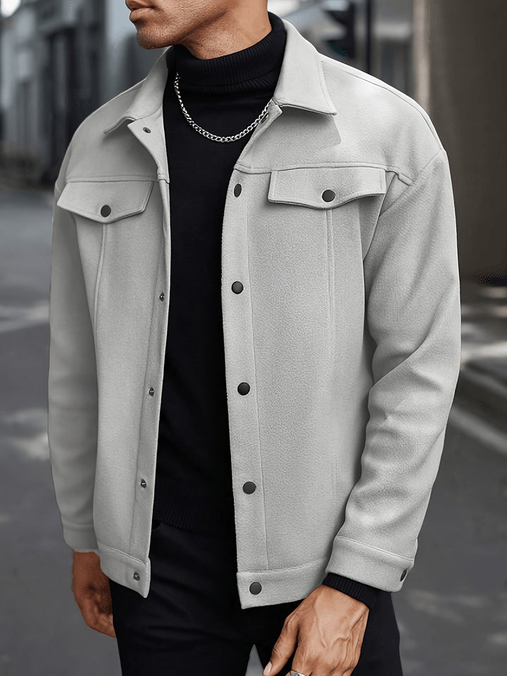 Hugh | Verfijnde Utility Jacket