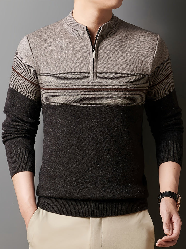 Oscar | Zip-Neck Trui