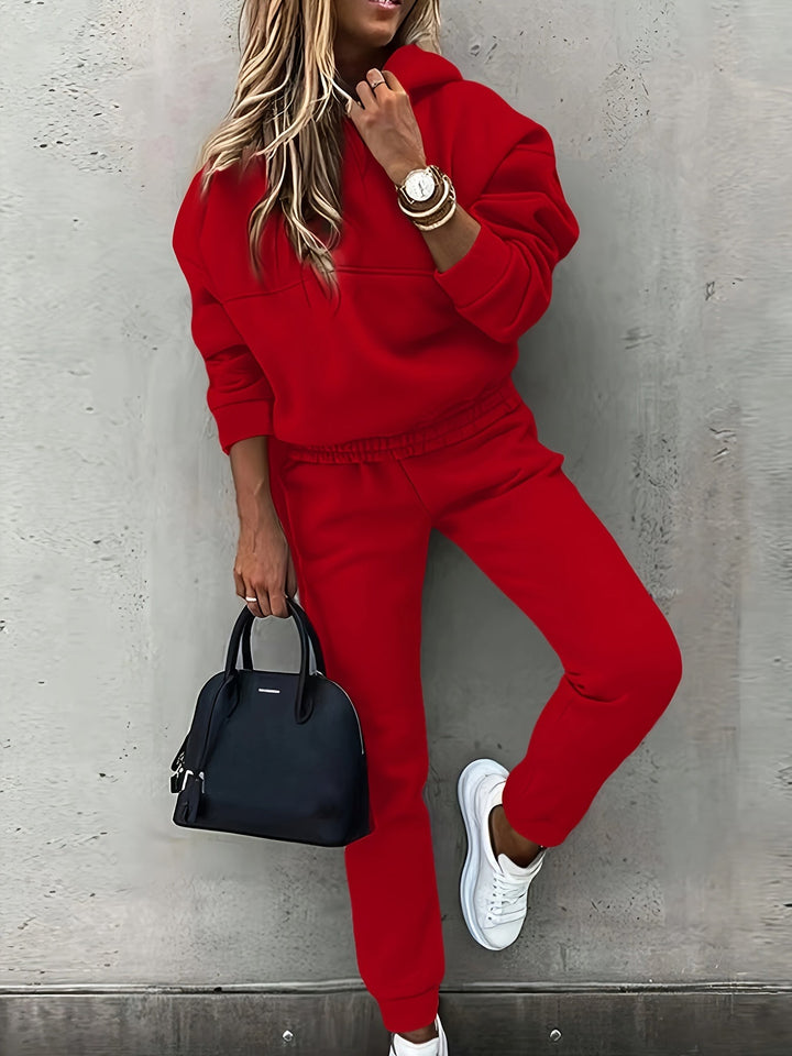 Farrah | Ontspannen Hooded Twee-delige Set