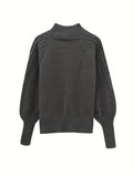 Eloise | Textured Half-Collar Sweater