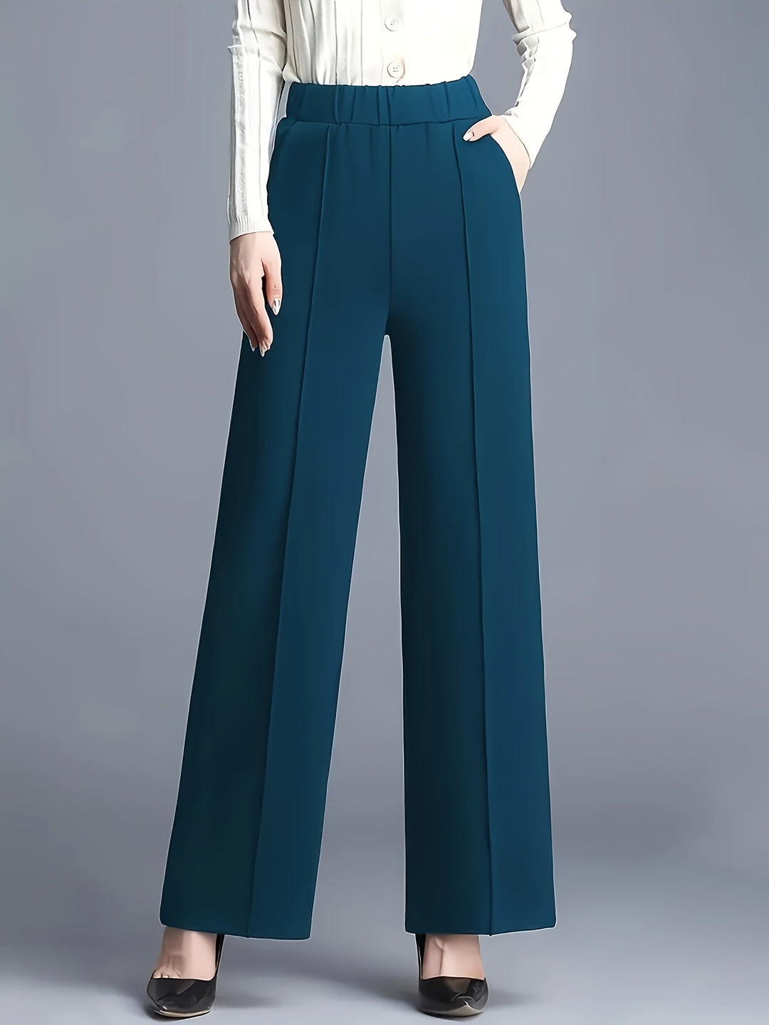Josie | Hoge Taille Wijde Pantalon