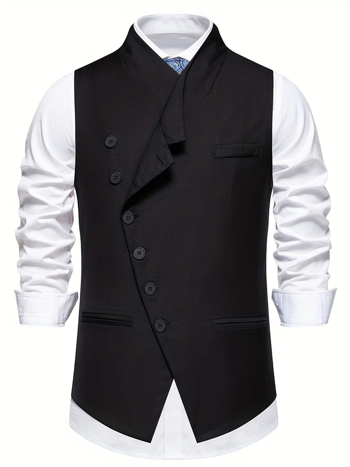 Edmund | Verfijnd Asymmetrisch Vest