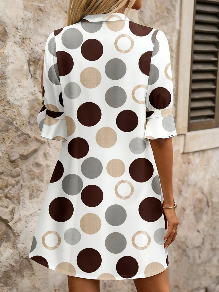 Adele | Speelse Polkadot Mini Jurk