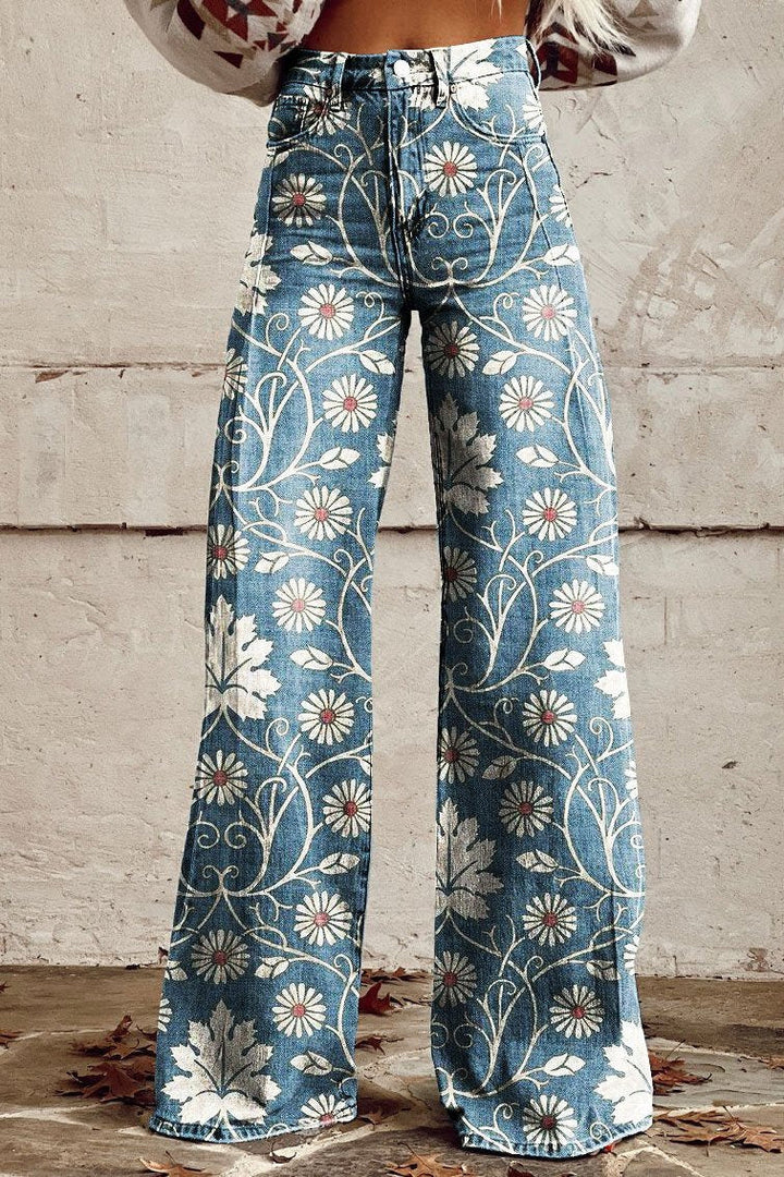 Kathleen | Classic Retro Boho Chic Broek