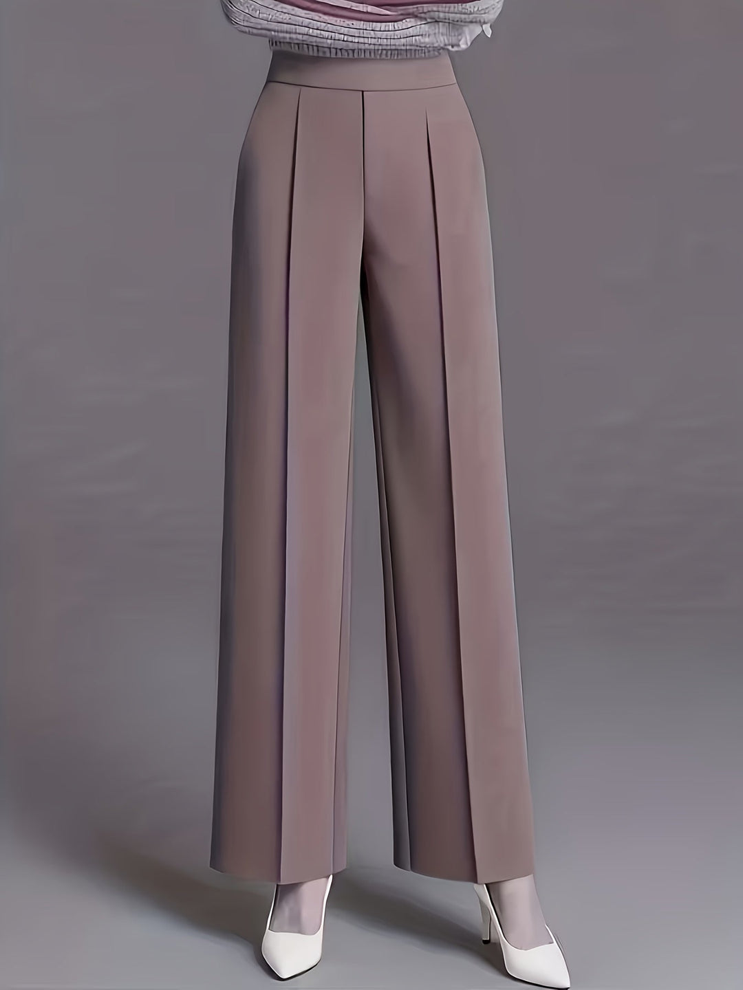 Josie | Hoge Taille Wijde Pantalon