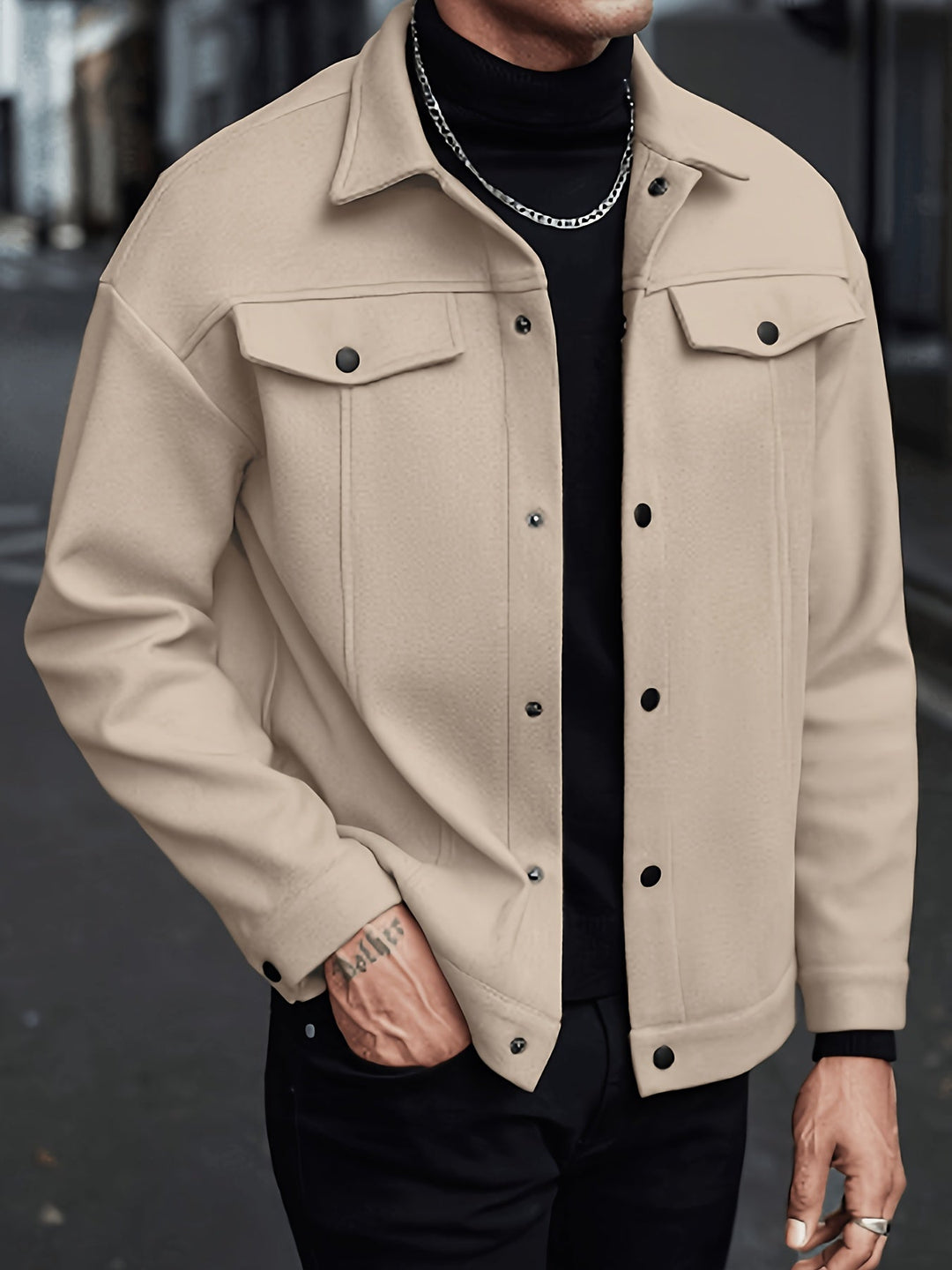Hugh | Verfijnde Utility Jacket