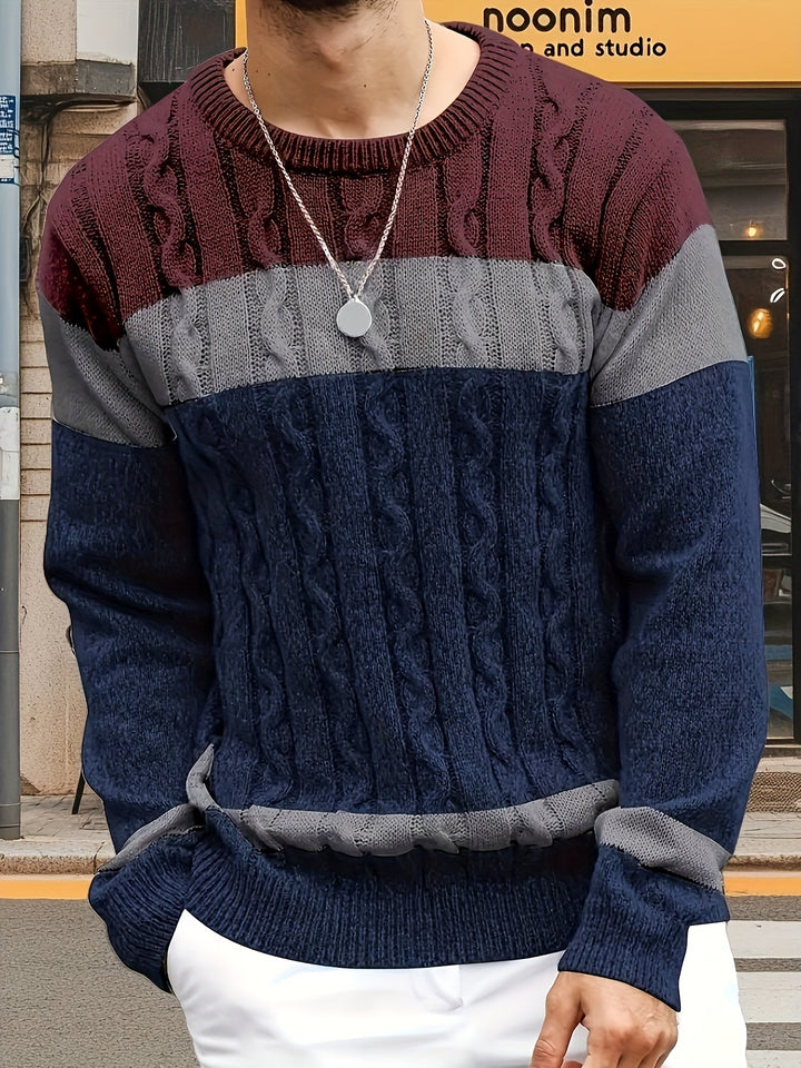 Mason | Klassieke Kabelgebreide Pullover