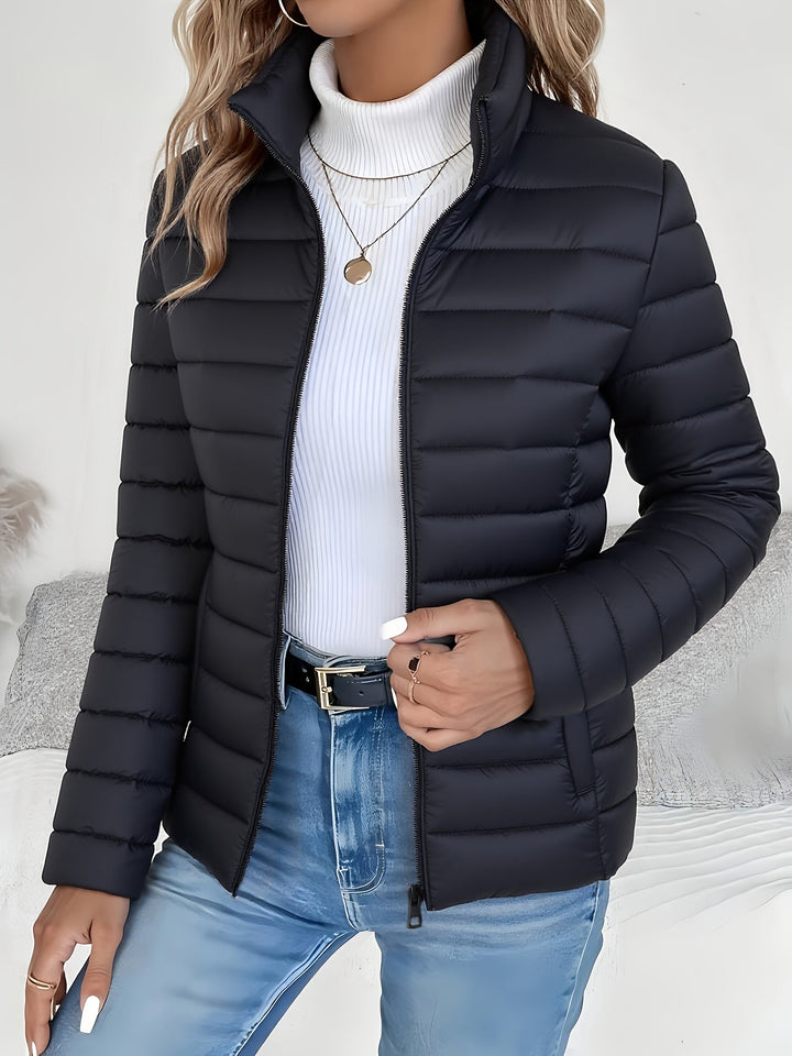 Vivienne | Lichtgewicht Staande Kraag Puffer Jacket