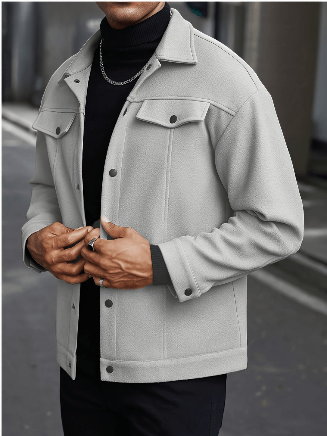 Hugh | Verfijnde Utility Jacket