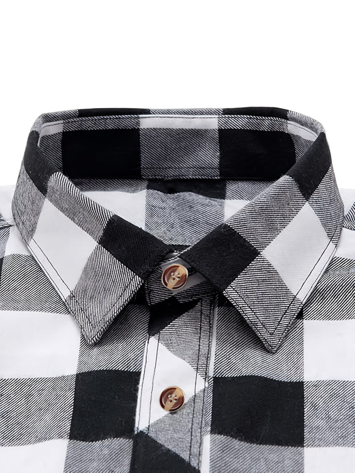 Everly | Ontspannen Buffalo Check Shirt