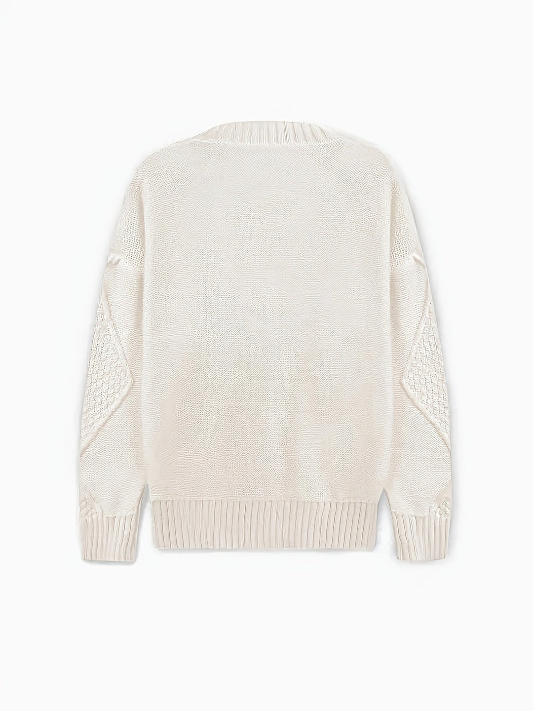 Lucinda | Gezellige Kabelgebreide Knopen Cardigan