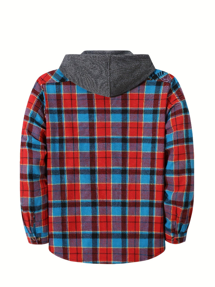 Braxton | Geruite Hoodie Shirt