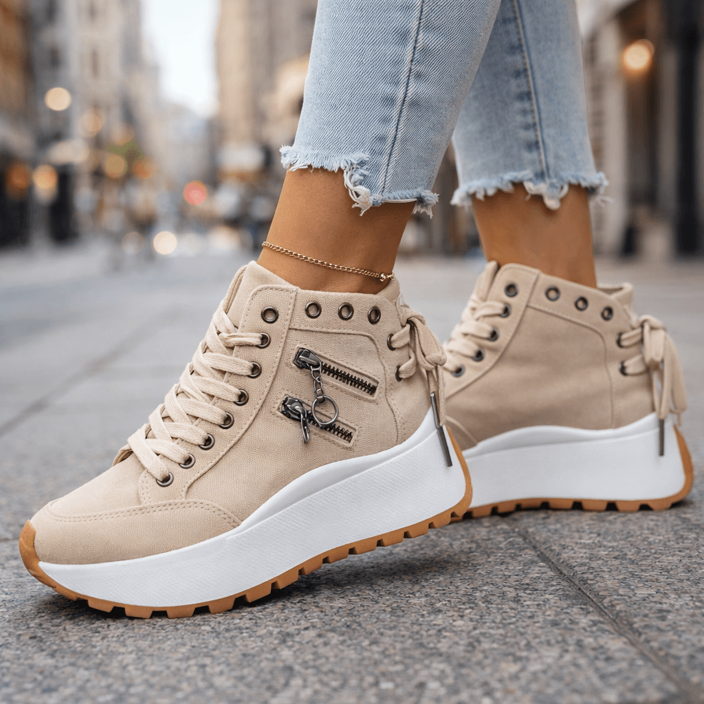 Saylor | Premium Hoge Snit Veterschoenen