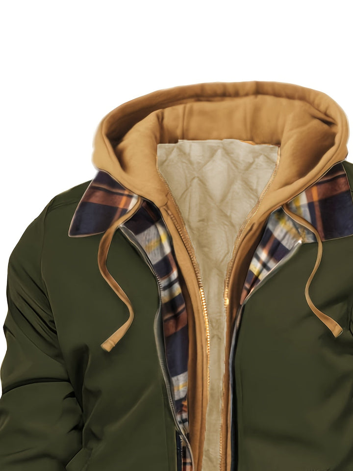 Bryson | Gewatteerde Zip-Jack met Capuchon