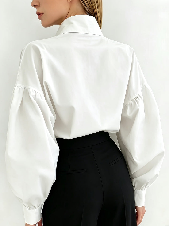 Lucille | Statement Kraag Blouse