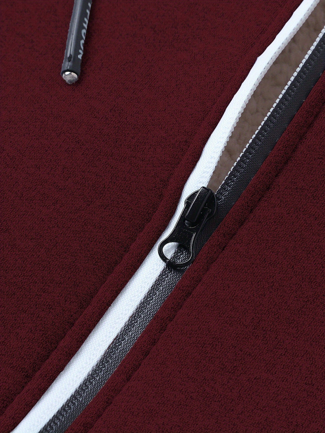 Russell | Gezellige Hooded Zip-Up Jas