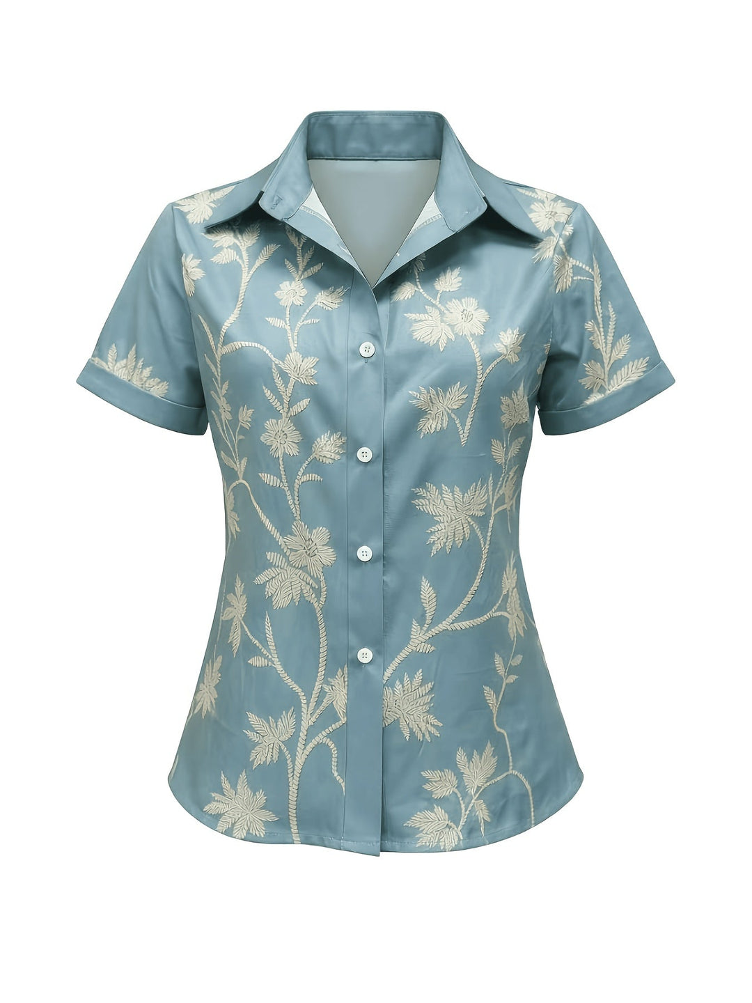 Regina | Botanische Print Shirt