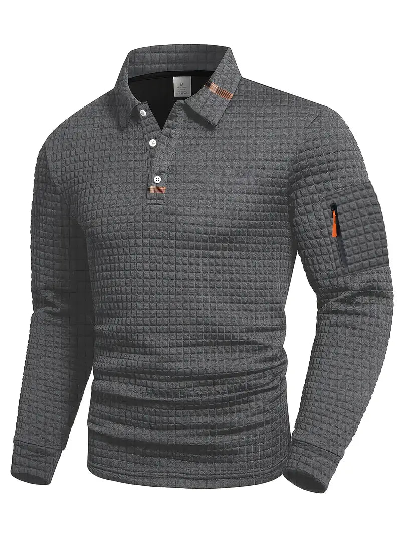 Aaron | Poloshirt met Mouwzak