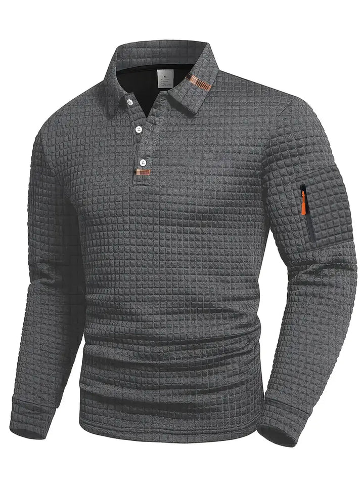 Aaron | Poloshirt met Mouwzak