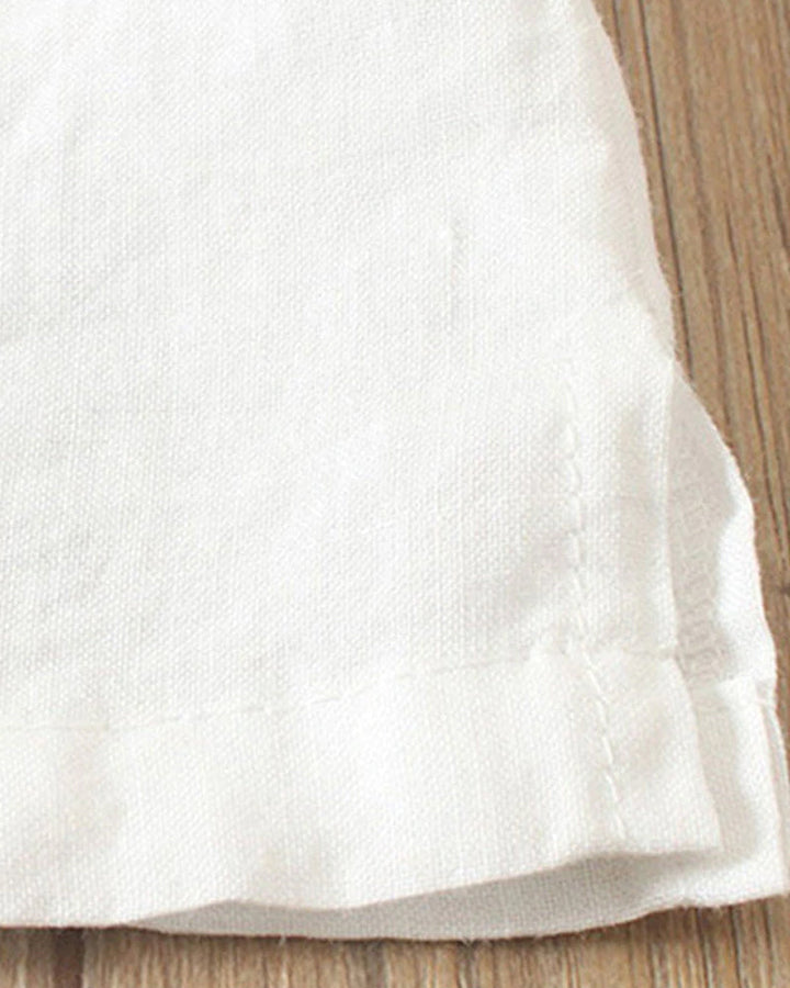 Olivia | Moeiteloze Knopdetail Zomerblouse