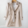 Vicki | Vintage Trenchkraag Jas