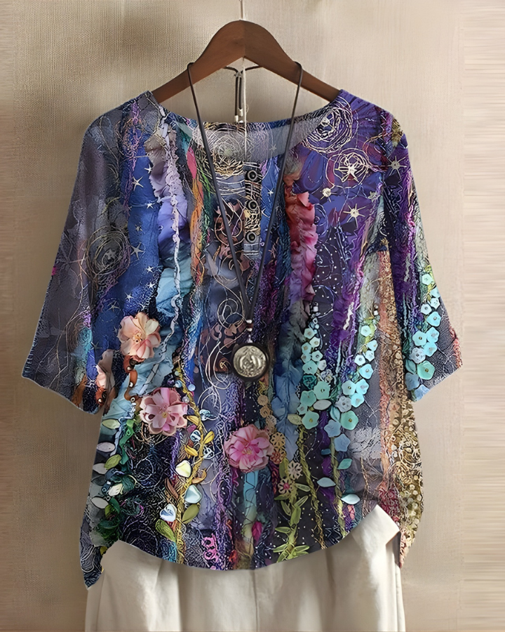 Fiona | Ontspannen Zomer Boho Top