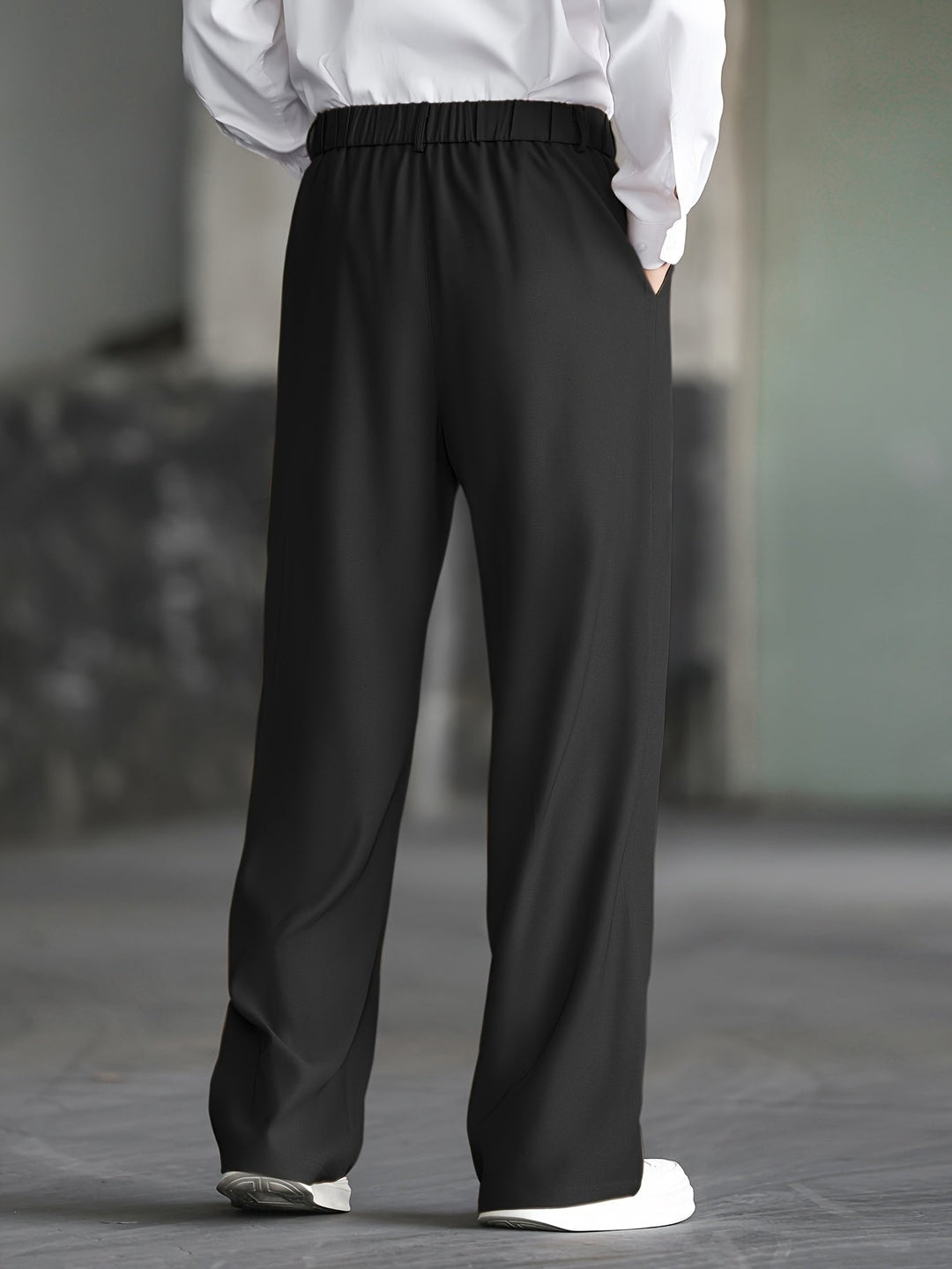 Julius | Relaxed Wijde-Pijpen Dress Pants