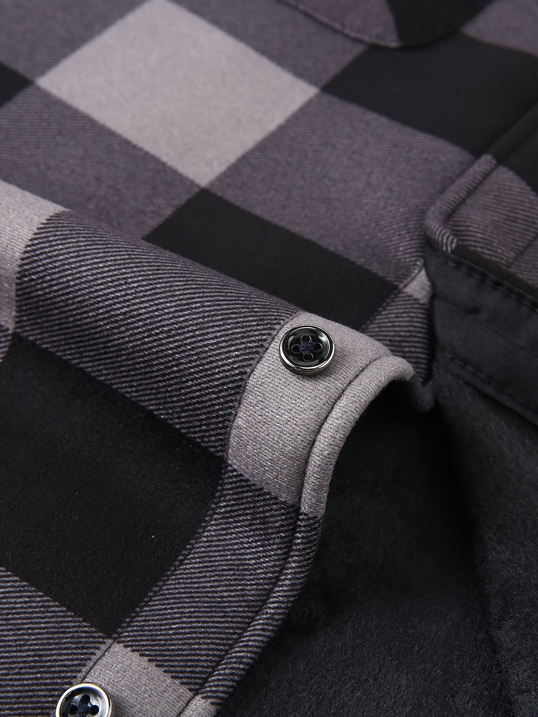Desmond | Geruite Hooded Shirt Jacket
