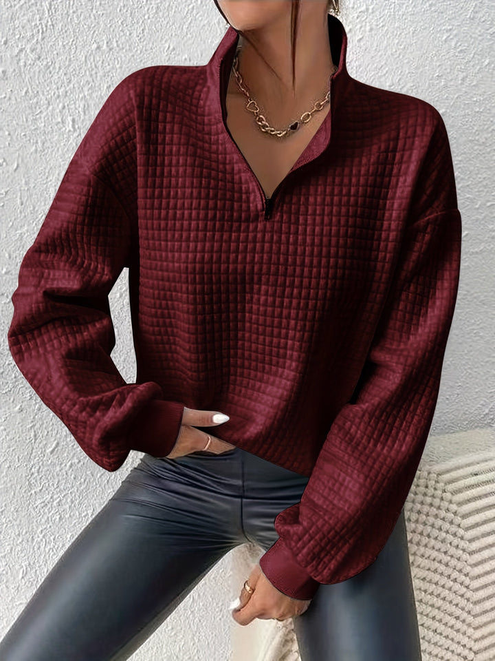 Susanna | Ontspannen Quarter-Zip Pullover