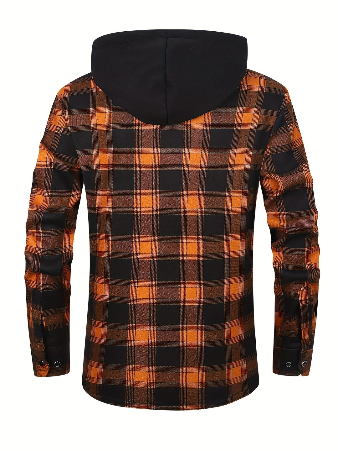 Desmond | Geruite Hooded Shirt Jacket
