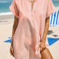 Marina | Luchtige Gestreepte Strandcover-up