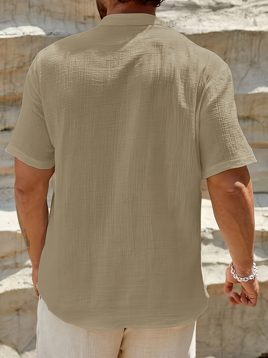 Preston | Ontspannen Henley Shirt