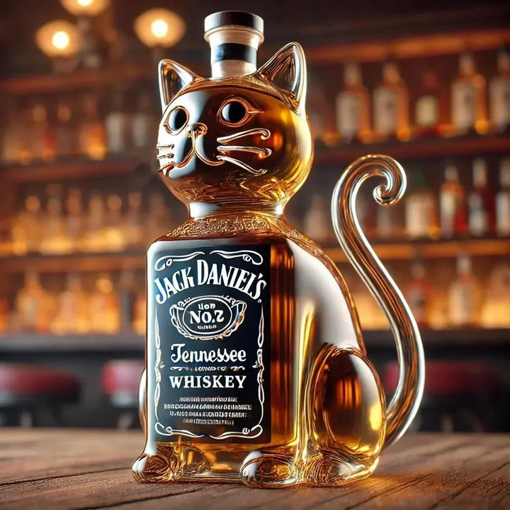 Randy | Whisky Fles Kat Ontwerp
