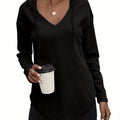Kendra | Ontspannen V-Hals Hoodie