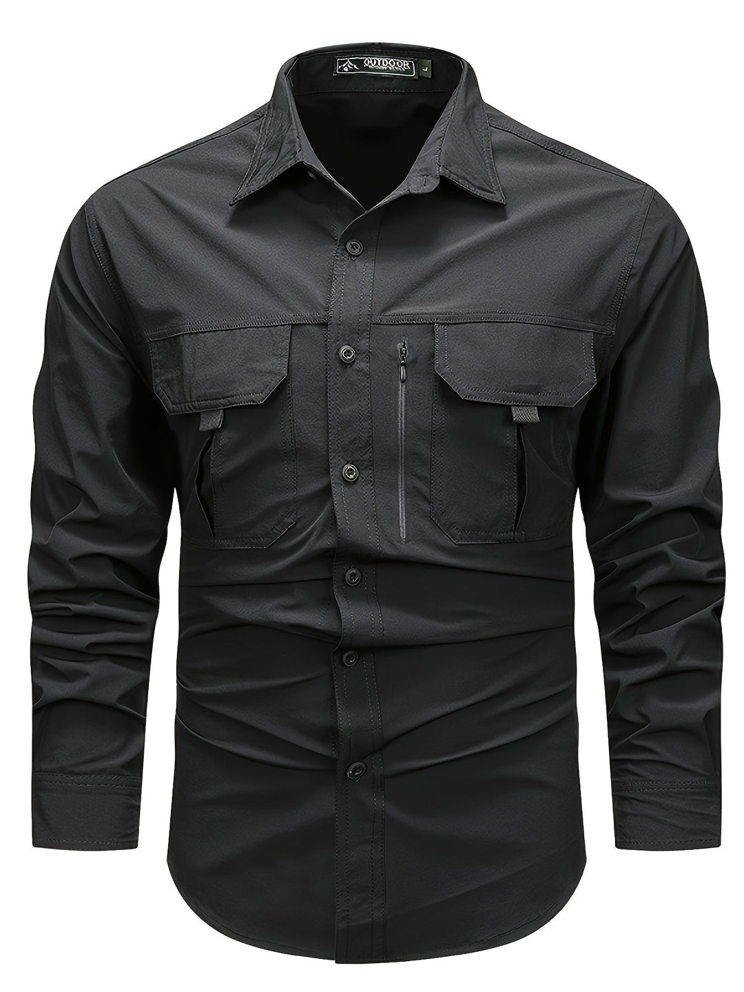 Duncan | Robuuste Multi-Pocket Cargo Shirt