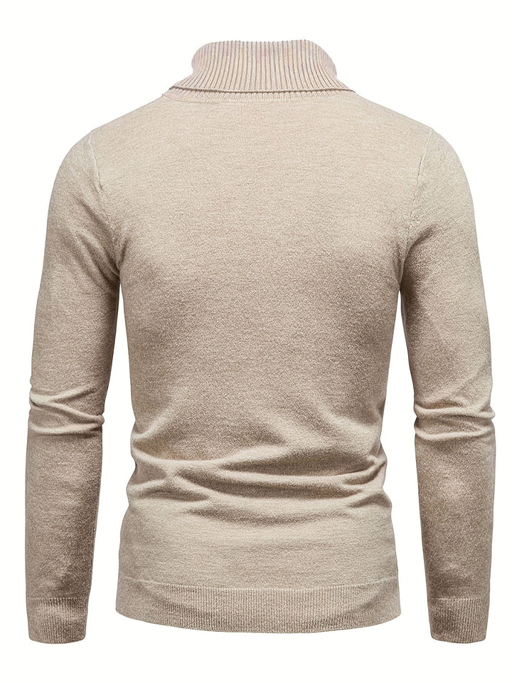 Malcolm | Klassieke Mock-Neck Trui