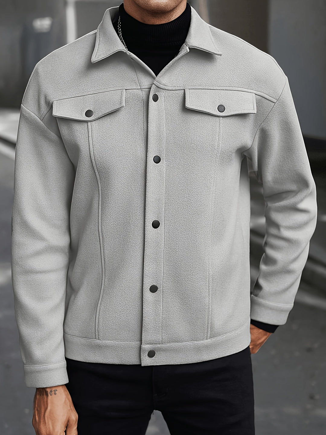 Hugh | Verfijnde Utility Jacket