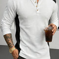 Curtis | Getextureerde Lange Mouwen Henley